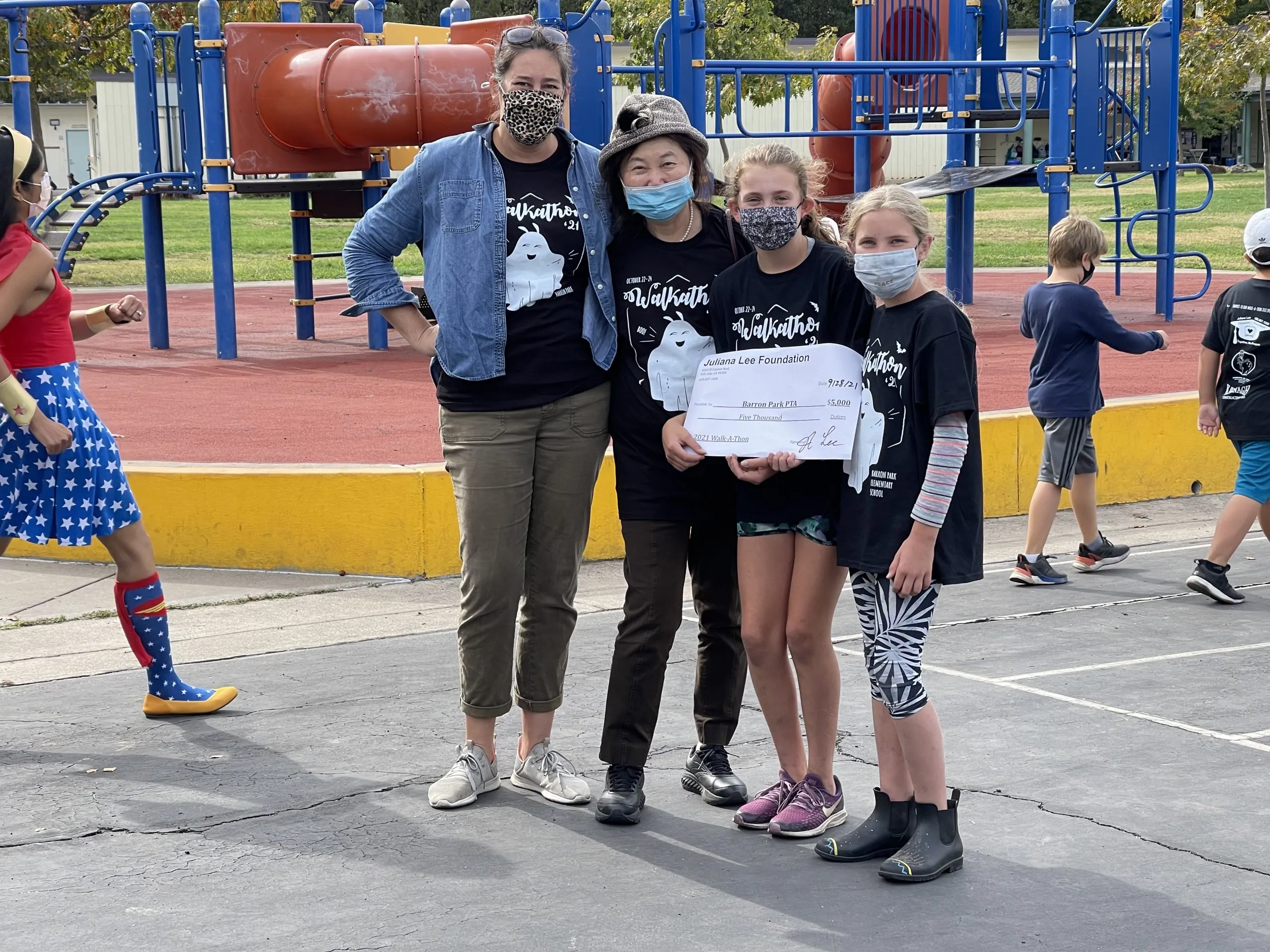 Barron Park Elementary Walkathon - 2021
